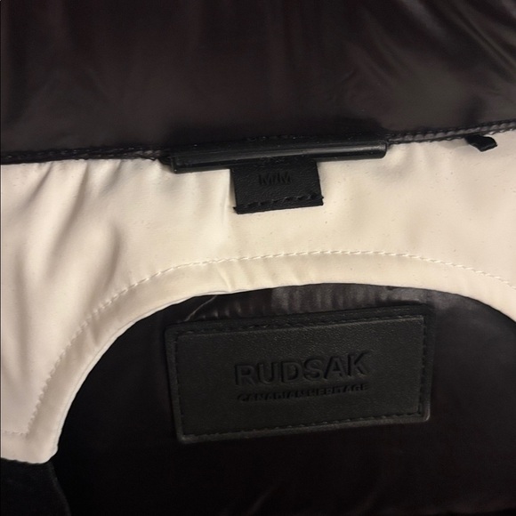 Rudsak Parka winter jacket color white, size Medium - Picture 10 of 12